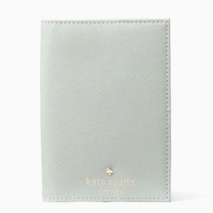 Kate Spade Mikas Pond Misty Mint Passport Holder